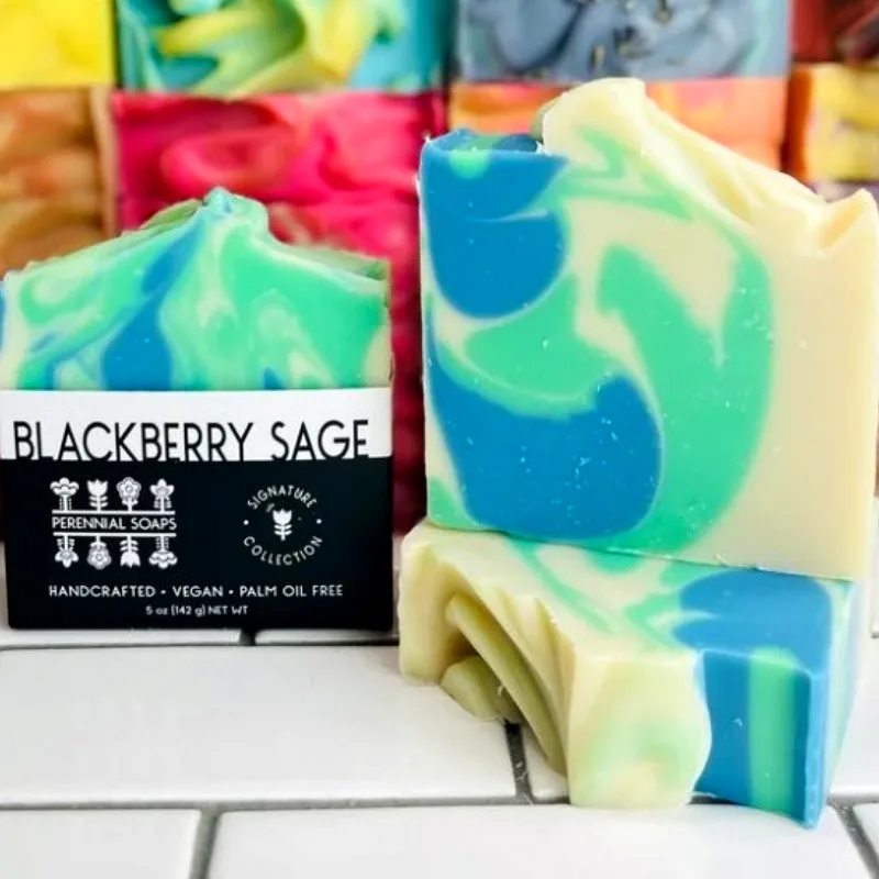 Blackberry Sage Soap Bar